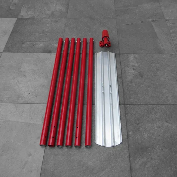 Conjunto de piezas del Platacho de Aleación Magnesio 1m Portátil TZN003B-P desarmado