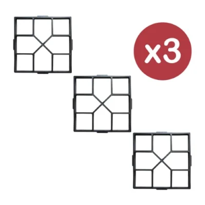 Molde Peumo para Losetas Adoquines 40x40cm Bloques TZE201X3