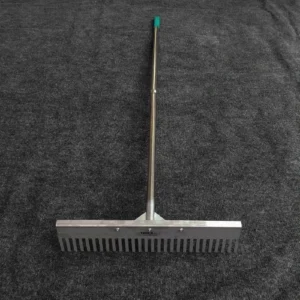 Rastrillo de Acero Inoxidable Pórtatil de 50cm TZY007-P
