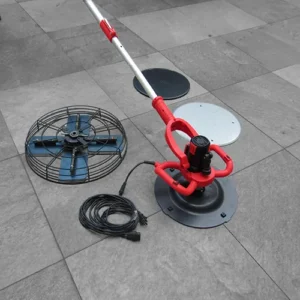 Alisador de Pavimento Eléctrico Aspas + Platos Tipo Helicóptero 38cm<br><br><br><p class="carrosel_style">TZH001-2</p>
