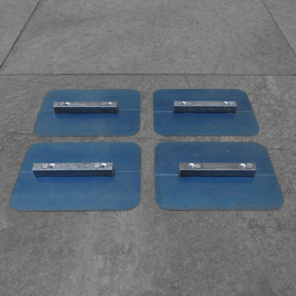Set Aspas Acero Azul Alisadora Eléctrica 50cm<br><br><br><p class="carrosel_style">TZH002-L</p> - Imagen 5