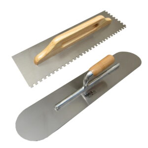 Kit Llana Enlucido Curva + Llana Dentada acero Inoxidable (2 En 1) <br><br><br><p class="carrosel_style">KIT-C</p>