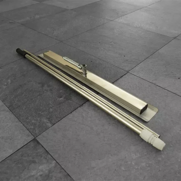 Platacho De Acero Inoxidable Para Hormigón con Giro 360<br><br><p class="carrosel_style">TZN008</p> - Imagen 2