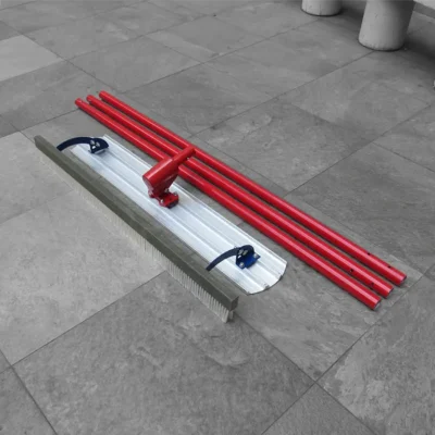 Kit Platacho de Aluminio y Magnesio Tipo Bull Float + Soporte con Escobillón<br><br><p class="carrosel_style">TZY003C+TZN003C</p>