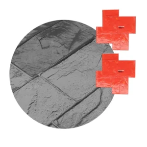Molde Llay Llay estampado hormigón adoquin piso 90x90cm x2 <br><br><p class="carrosel_style">TZE029X2</p>